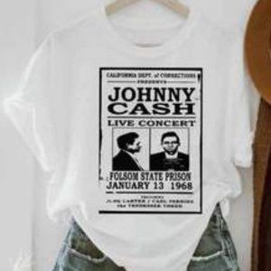 JOHNNY CASH FOLSOM STATE PRISON Graphic Tee